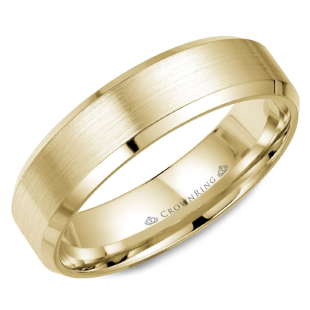 14K Yellow Gold Wedding Band