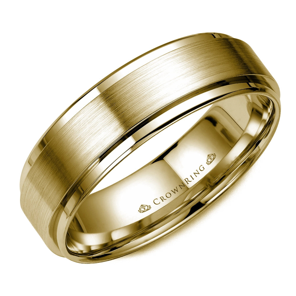 14K Yellow Gold Wedding Band