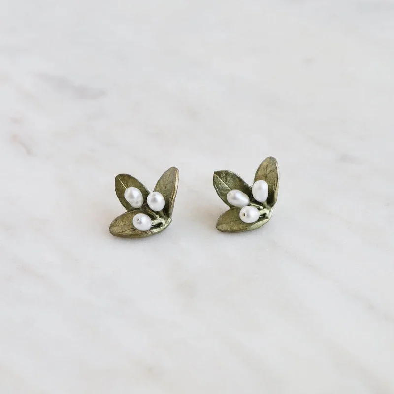 Spring Vine Stud Earrings