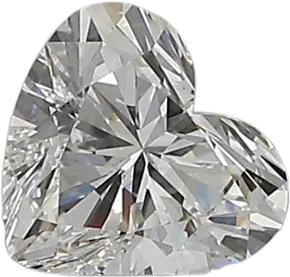 0.5 Carat E VVS2 Heart Natural Diamond