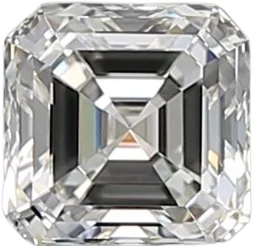 0.51 Carat I VVS1 Asscher Natural Diamond