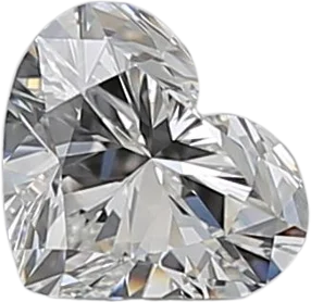 0.51 Carat G IF Heart Natural Diamond