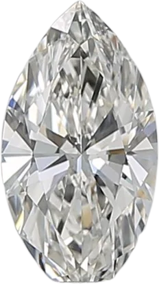 0.51 Carat H VVS1 Marquise Natural Diamond