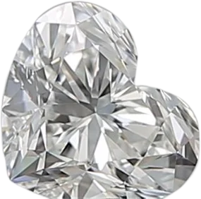 0.53 Carat G IF Heart Natural Diamond