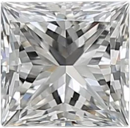 0.59 Carat H VS1 Princess Natural Diamond