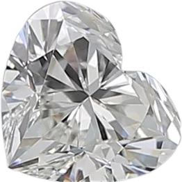 0.61 Carat G IF Heart Natural Diamond