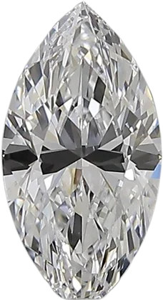 0.61 Carat D VS1 Marquise Natural Diamond