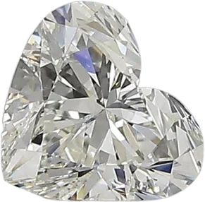 0.62 Carat H VVS2 Heart Natural Diamond