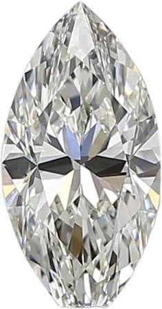 0.62 Carat H IF Marquise Natural Diamond