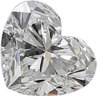 0.7 Carat G IF Heart Natural Diamond