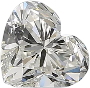 0.7 Carat J IF Heart Natural Diamond