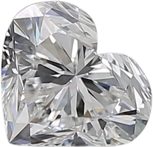 0.71 Carat D VS1 Heart Natural Diamond