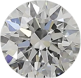 0.71 Carat E VVS1 Round Natural Diamond