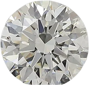 0.71 Carat H SI2 Round Natural Diamond