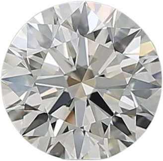 0.75 Carat K IF Round Natural Diamond