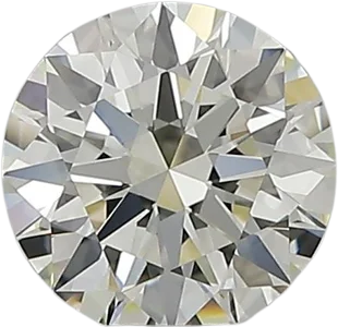 0.78 Carat K IF Round Natural Diamond