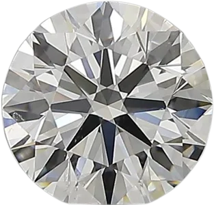 0.81 Carat F SI1 Round Natural Diamond