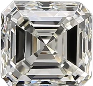 0.9 Carat I VVS2 Asscher Natural Diamond