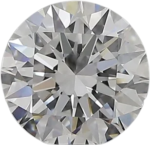 0.9 Carat D VS2 Round Natural Diamond