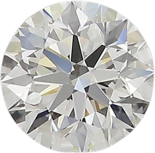 0.9 Carat F VVS2 Round Natural Diamond