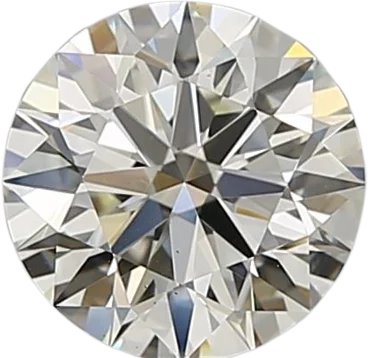 0.9 Carat L VS2 Round Natural Diamond