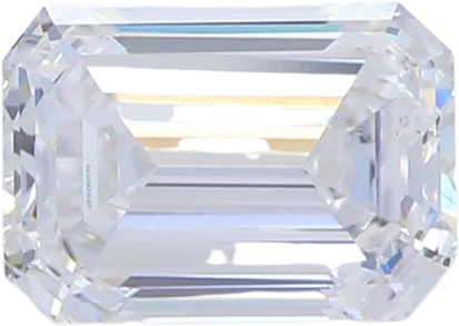 0.91 Carat D VS2 Emerald Lab Diamond