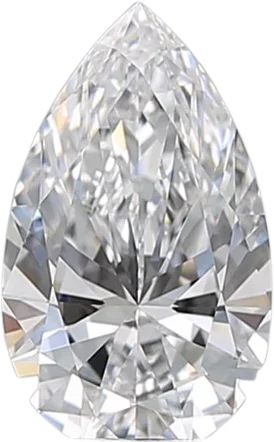 0.91 Carat D IF Pear Natural Diamond