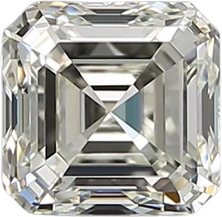 0.92 Carat K IF Asscher Natural Diamond