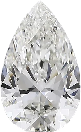 1 Carat H VVS2 Pear Lab Diamond