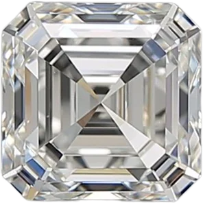 1.01 Carat I VS1 Asscher Natural Diamond