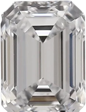 1.01 Carat D vs1 Emerald Lab Diamond