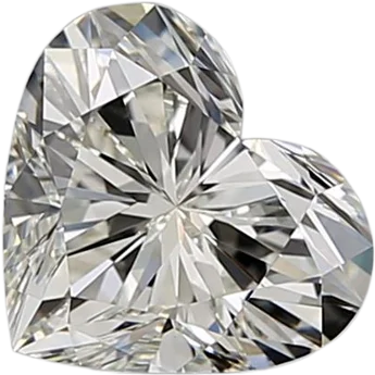 1.01 Carat J VVS1 Heart Natural Diamond