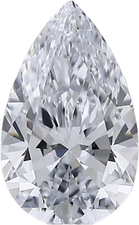 1.01 Carat F VVS2 Pear Lab Diamond