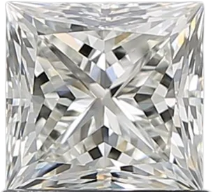 1.01 Carat J VS2 Princess Natural Diamond