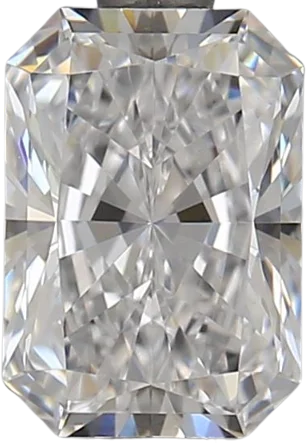 1.01 Carat D VVS2 Radiant Lab Diamond