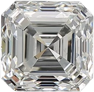 1.02 Carat I VS2 Asscher Natural Diamond