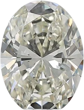 1.02 Carat L VVS1 Oval Natural Diamond