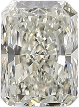 1.02 Carat J VS2 Radiant Natural Diamond