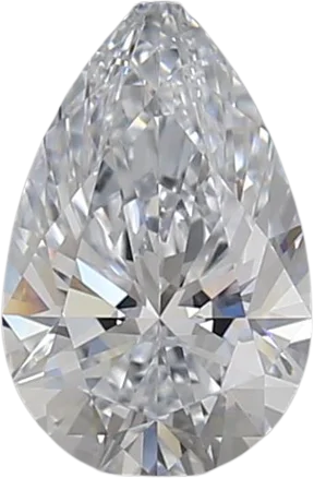 1.03 Carat F VVS1 Pear Lab Diamond