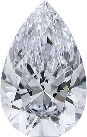 1.03 Carat H VVS2 Pear Lab Diamond