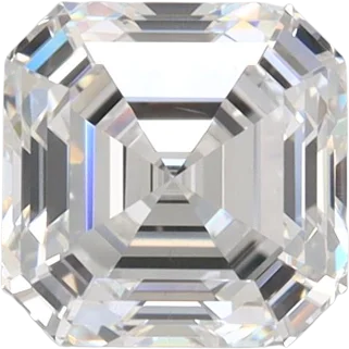 1.04 Carat E VS1 Asscher Lab Diamond