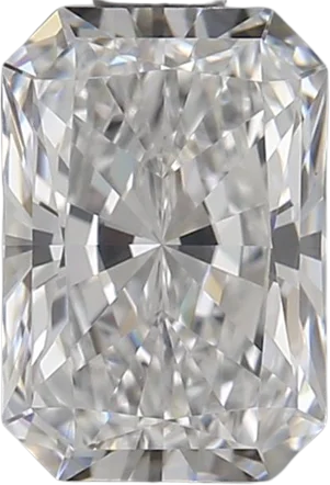 1.04 Carat D VVS2 Radiant Lab Diamond