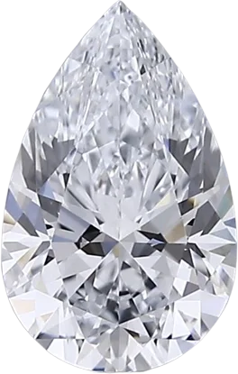 1.05 Carat F VVS2 Pear Lab Diamond