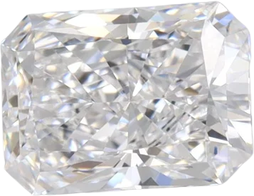 1.05 Carat D VVS2 Radiant Lab Diamond