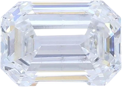 1.07 Carat E SI1 Emerald Lab Diamond