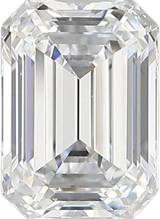 1.07 Carat E vs1 Emerald Lab Diamond