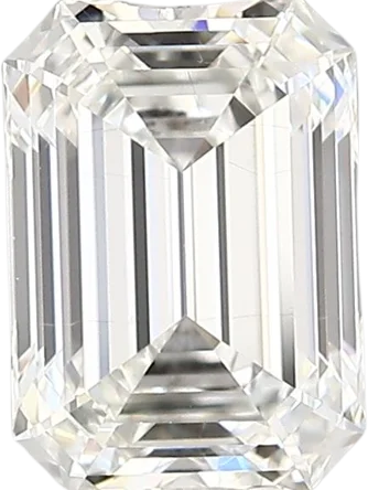 1.07 Carat F si1 Emerald Lab Diamond