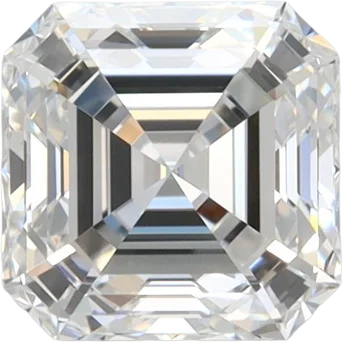 1.08 Carat E VVS2 Asscher Lab Diamond