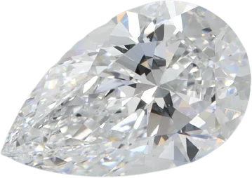 1.09 Carat D VVS2 Pear Lab Diamond