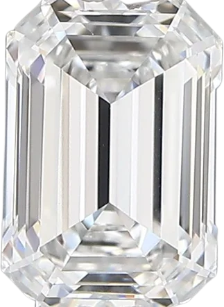 1.1 Carat E vvs1 Emerald Lab Diamond